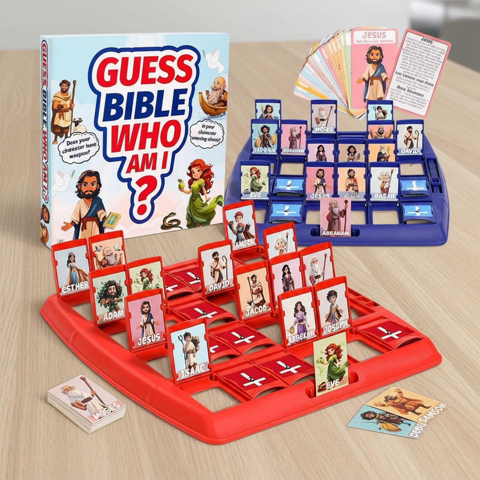Board Game Guess Who - Guess Who I Am Puzzle Chessboard