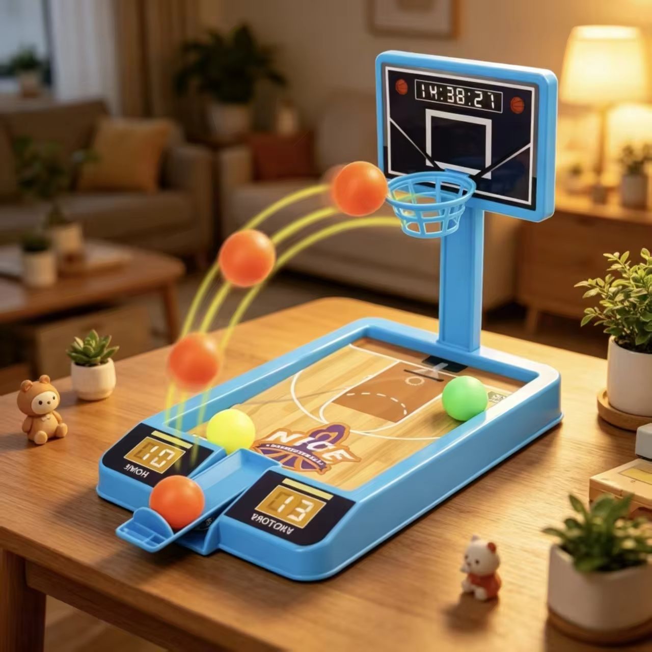 Board Game Maker - Board Game Mini Basketball Finger Shooting