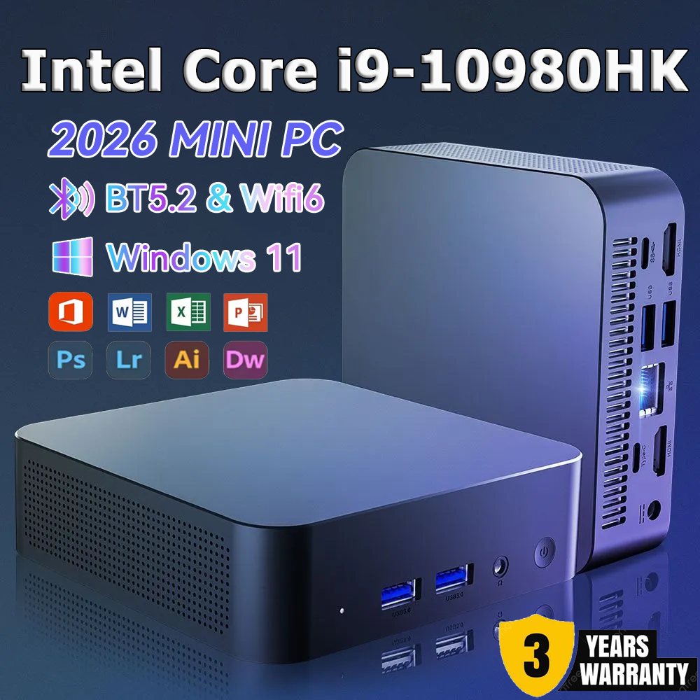 Board Game Pc - 2026 Intel Core i9 10980HK Portable