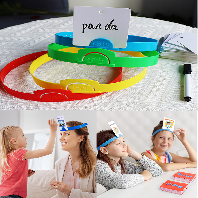 Board Game Who Is It - Headband Game Fun Guessing Game Who