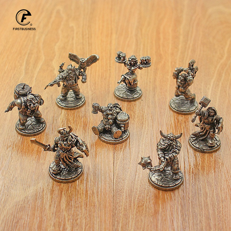 Vintage White Brass Miniature  - Board Game Vantage ulasan dan harga