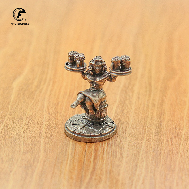 Vintage White Brass Miniature  - Board Game Vantage ulasan dan harga