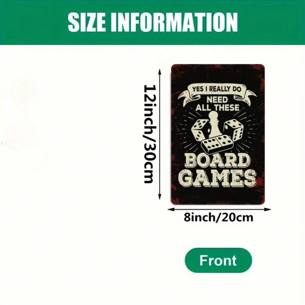 Metal Plate Sign 