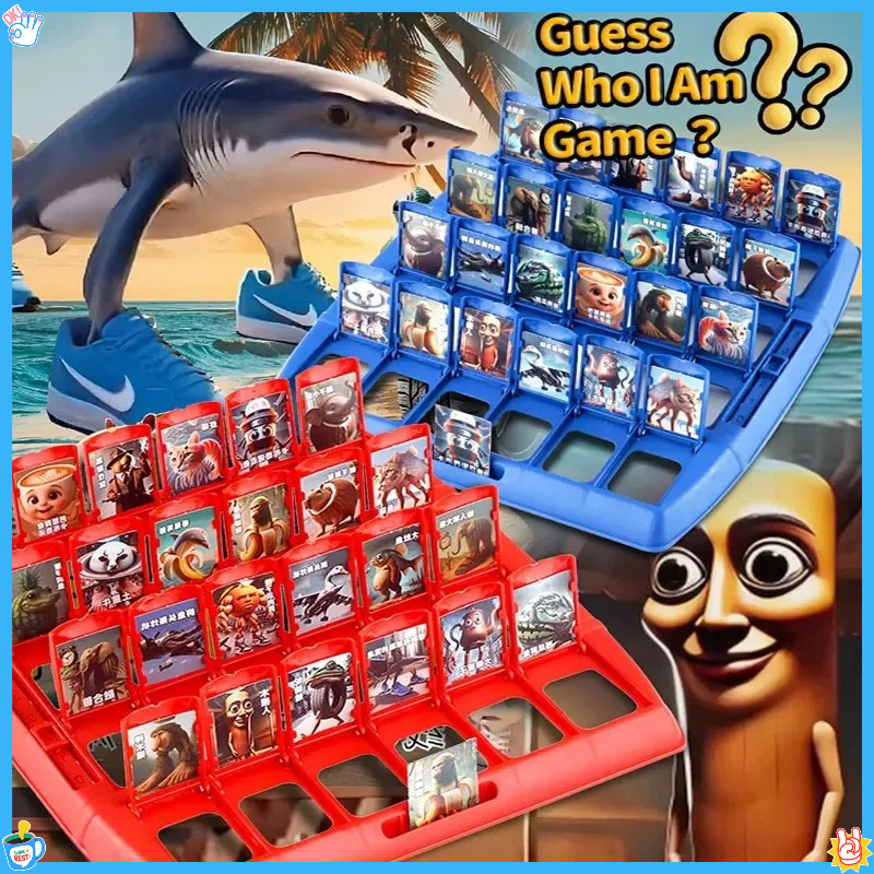 Guess Who I Am Game Italian Br - Board Game Guess Who ulasan dan harga