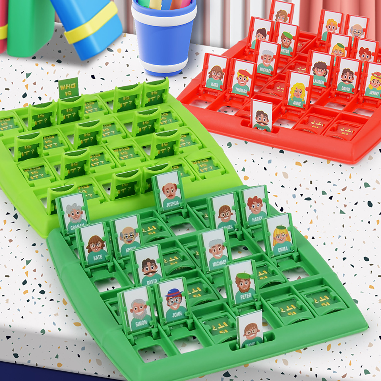 Family Guessing Board Game Who - Board Game Guess Who ulasan dan harga