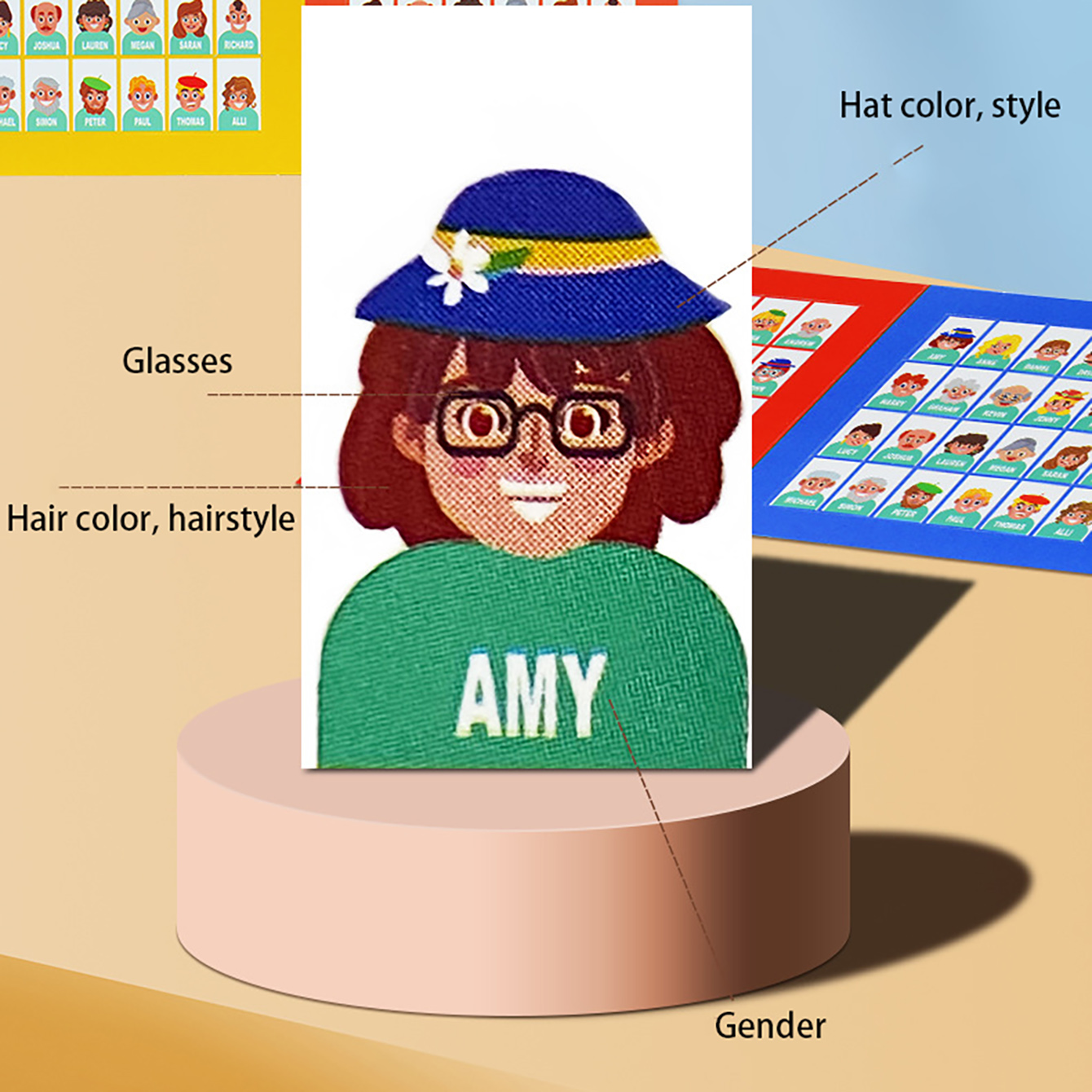 Family Guessing Board Game Who - Board Game Guess Who ulasan dan harga
