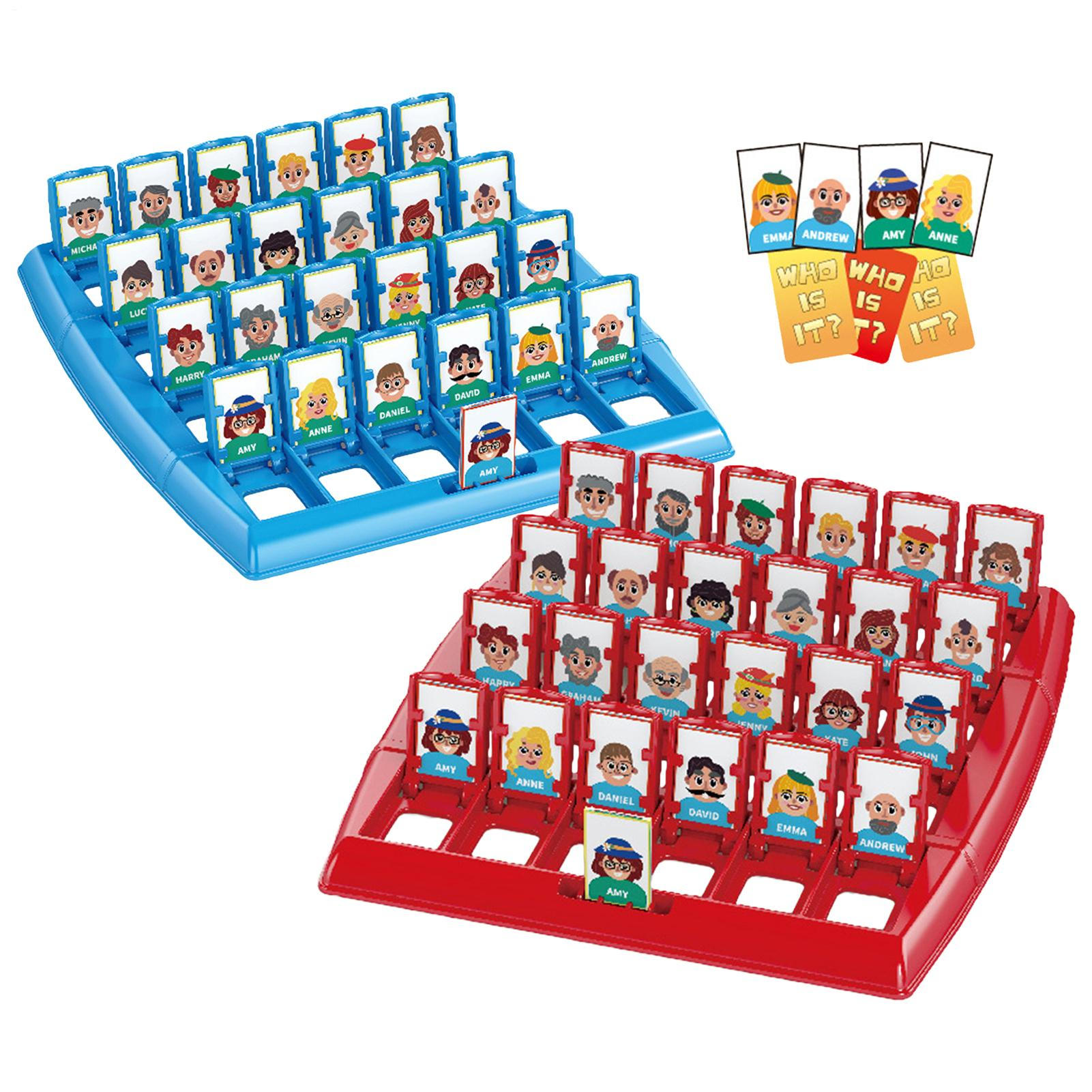 Two-Player Educational Toy Int - Board Game Guess Who ulasan dan harga