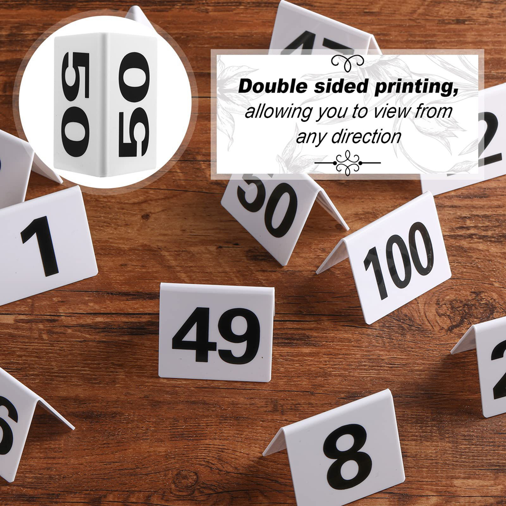 10Pcs V Shaped Acrylic Table N - Board Game Cafe ulasan dan harga
