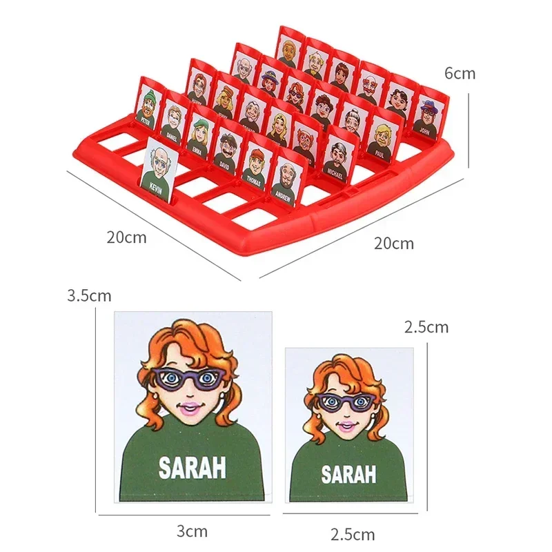 Guess who I am board game pare - Board Game Who Is It ulasan dan harga