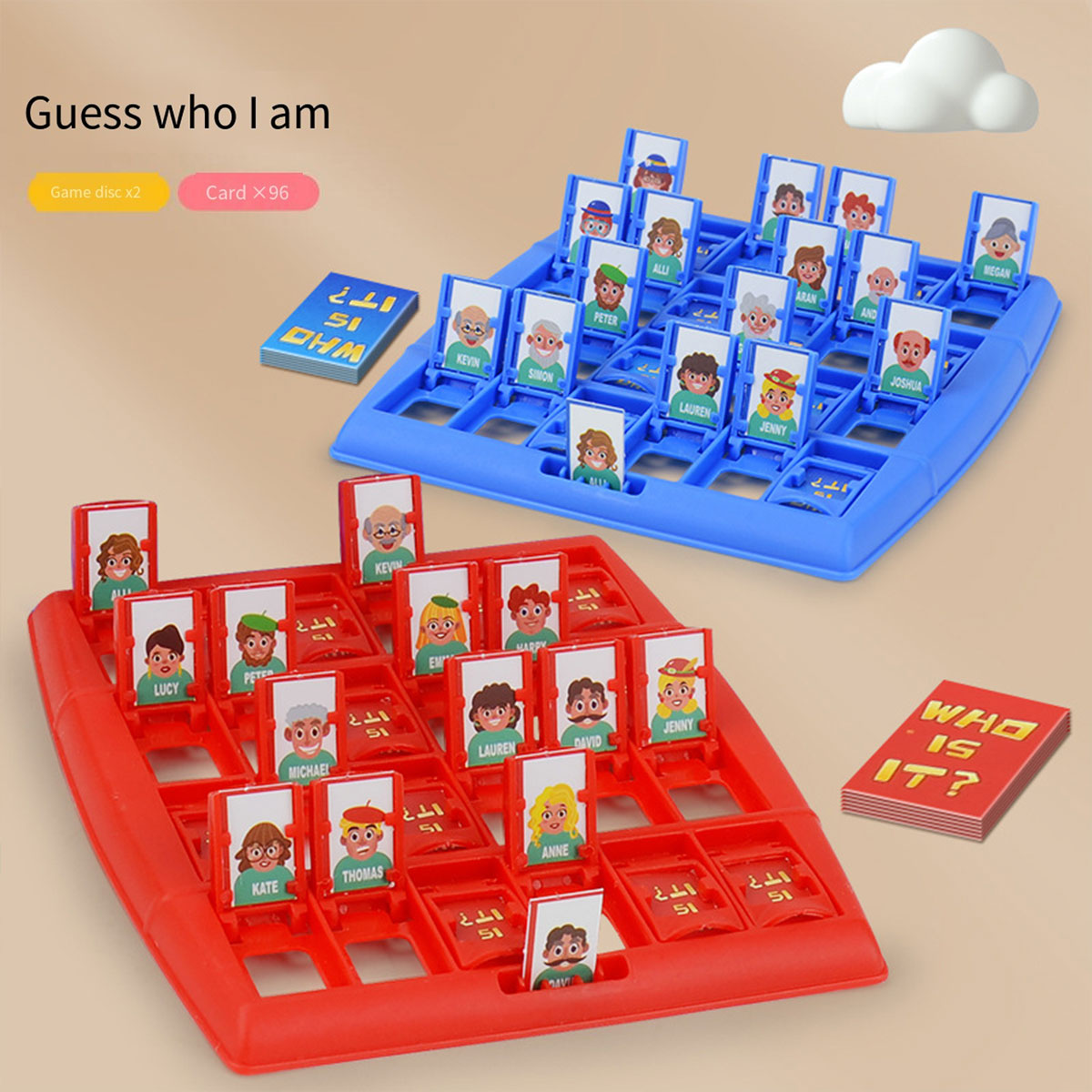 1set Guess Who I Am Party Game - Board Game Guess Who ulasan dan harga