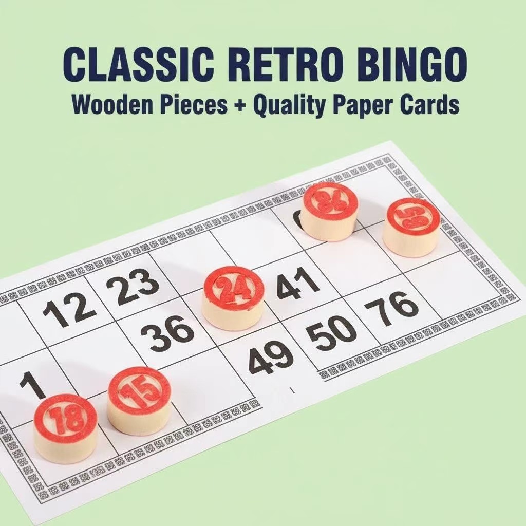 Vintage Russian Lotto Bingo Ga - Board Game Night ulasan dan harga