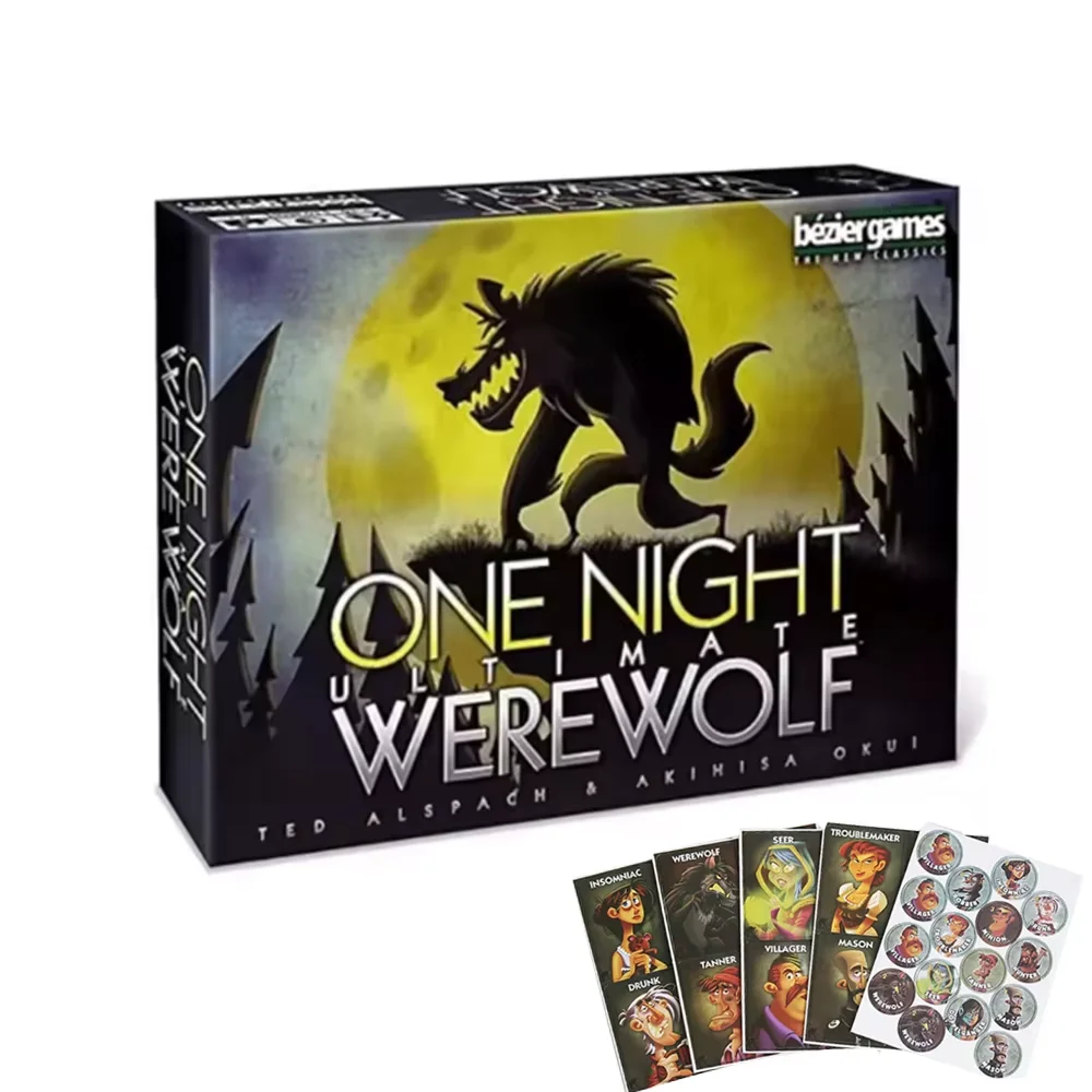 One Night Ultimate Werewolf Ca - Board Game Night ulasan dan harga