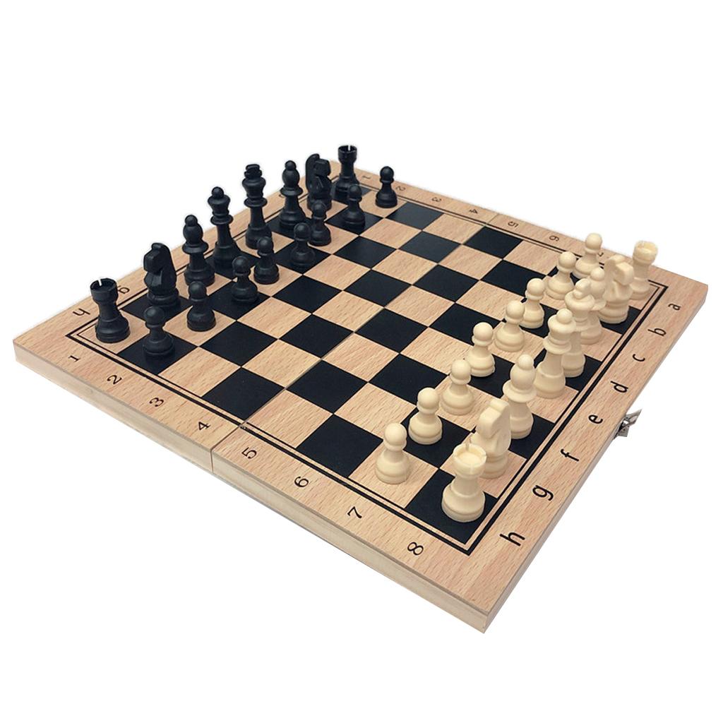 Chess Set 3 in 1 Checkers Clas - Board Game Vantage ulasan dan harga