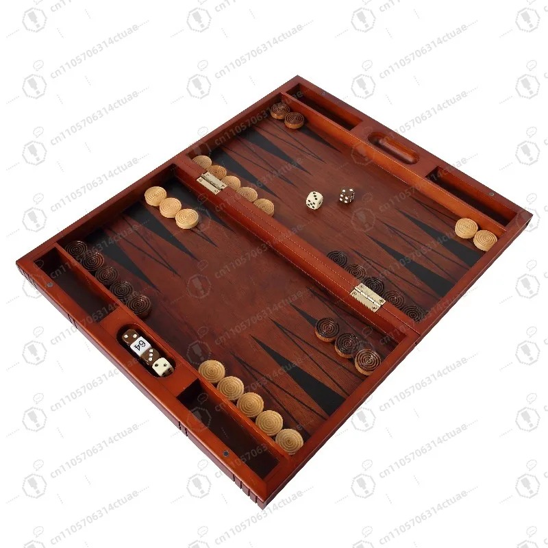 High-quality wooden backgammon - Board Game Vantage ulasan dan harga