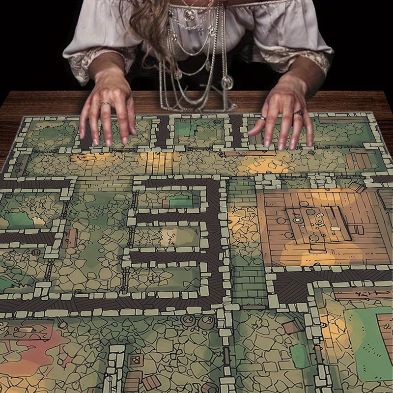 1pc Dungeon Maze Game Tableclo - Board Game Maker ulasan dan harga