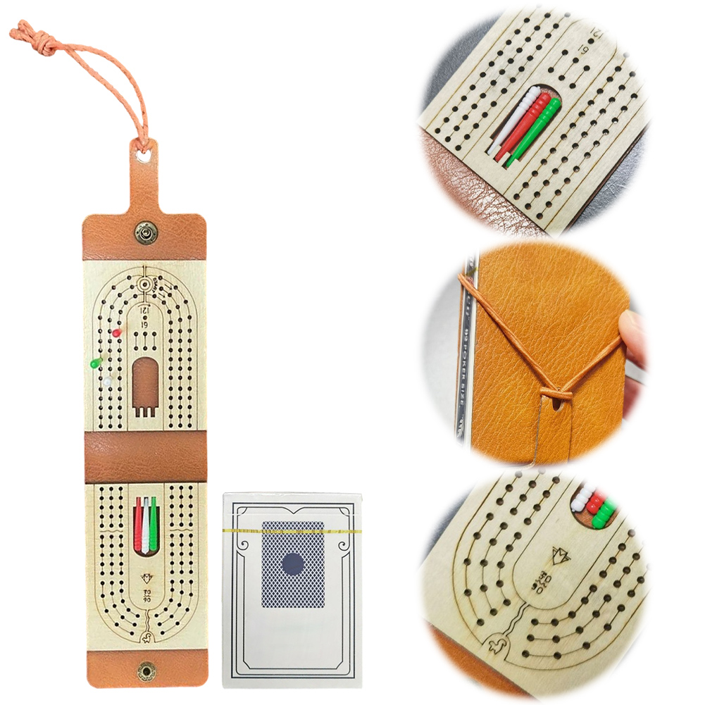 Traditional Wooden Cribbage Bo - Board Game Night ulasan dan harga