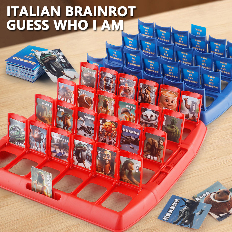 Guess Who I Am Puzzle Game Ita - Board Game Guess Who ulasan dan harga