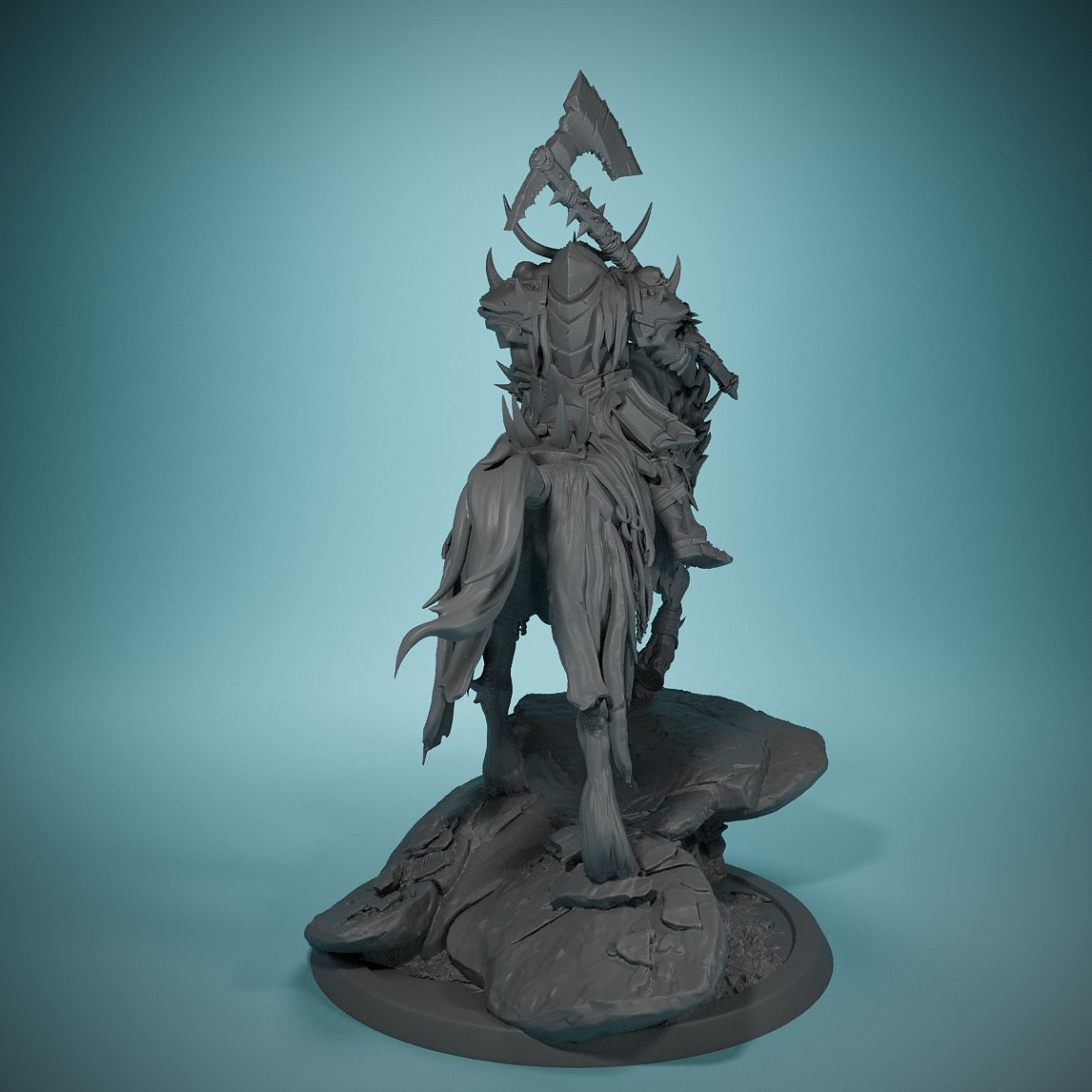 80mm Dark Night Death Horse Bo - Board Game Night ulasan dan harga