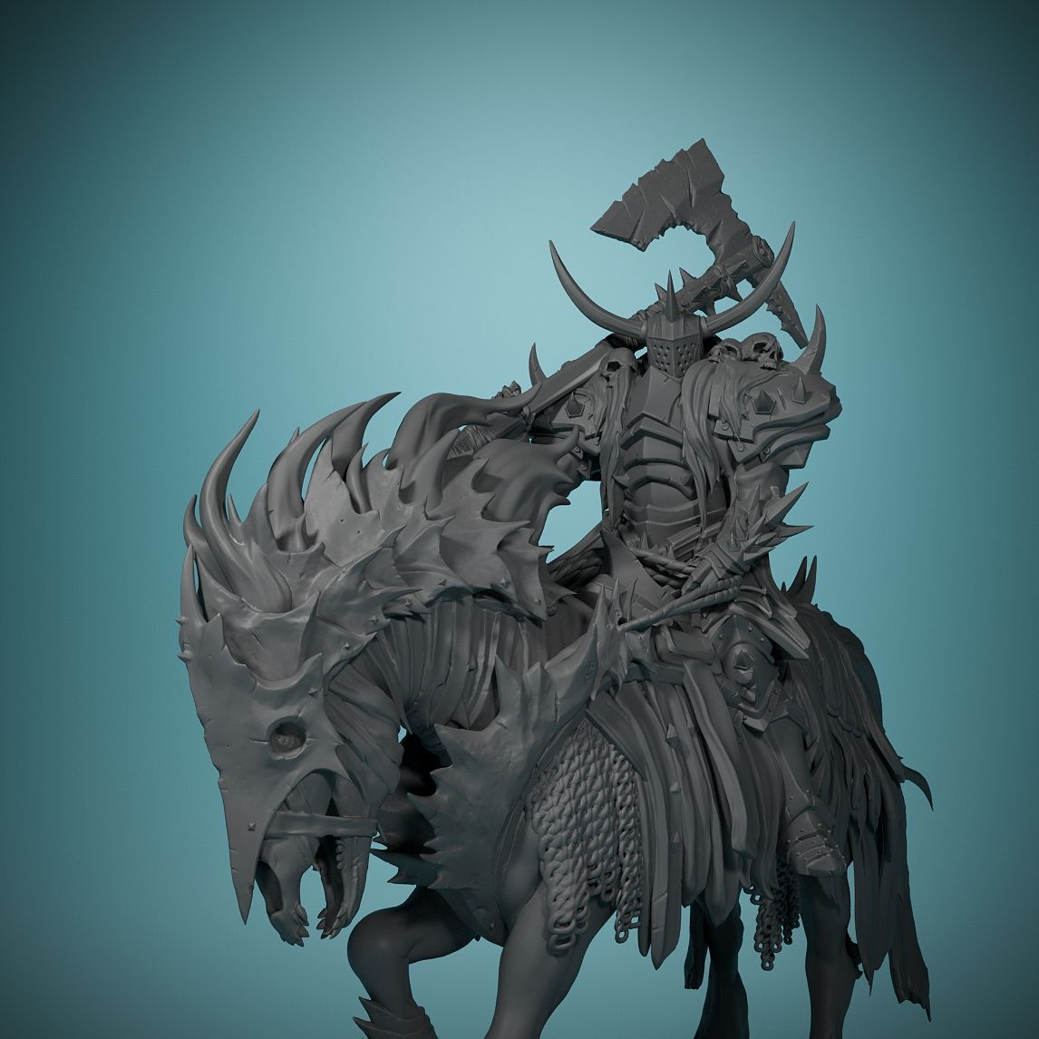 80mm Dark Night Death Horse Bo - Board Game Night ulasan dan harga