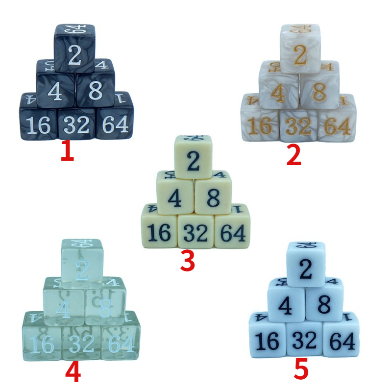 10Pcs/set 16mm Acrylic Square  - Board Game Vantage ulasan dan harga