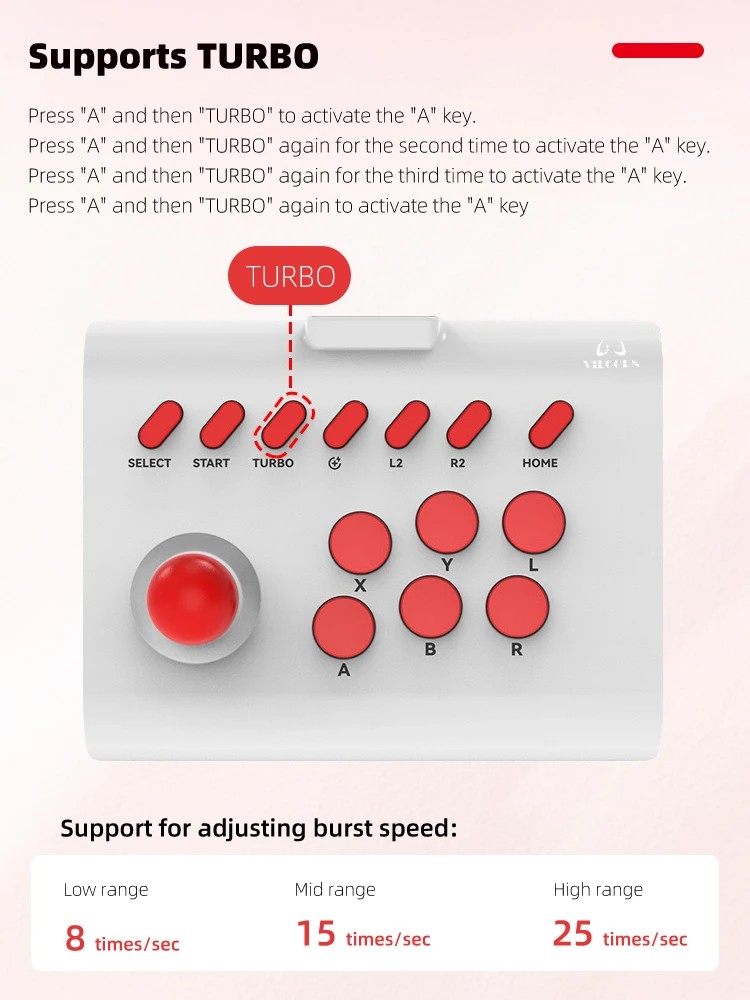 Arcade Joystick Wireless Gamin - Board Game Pc ulasan dan harga