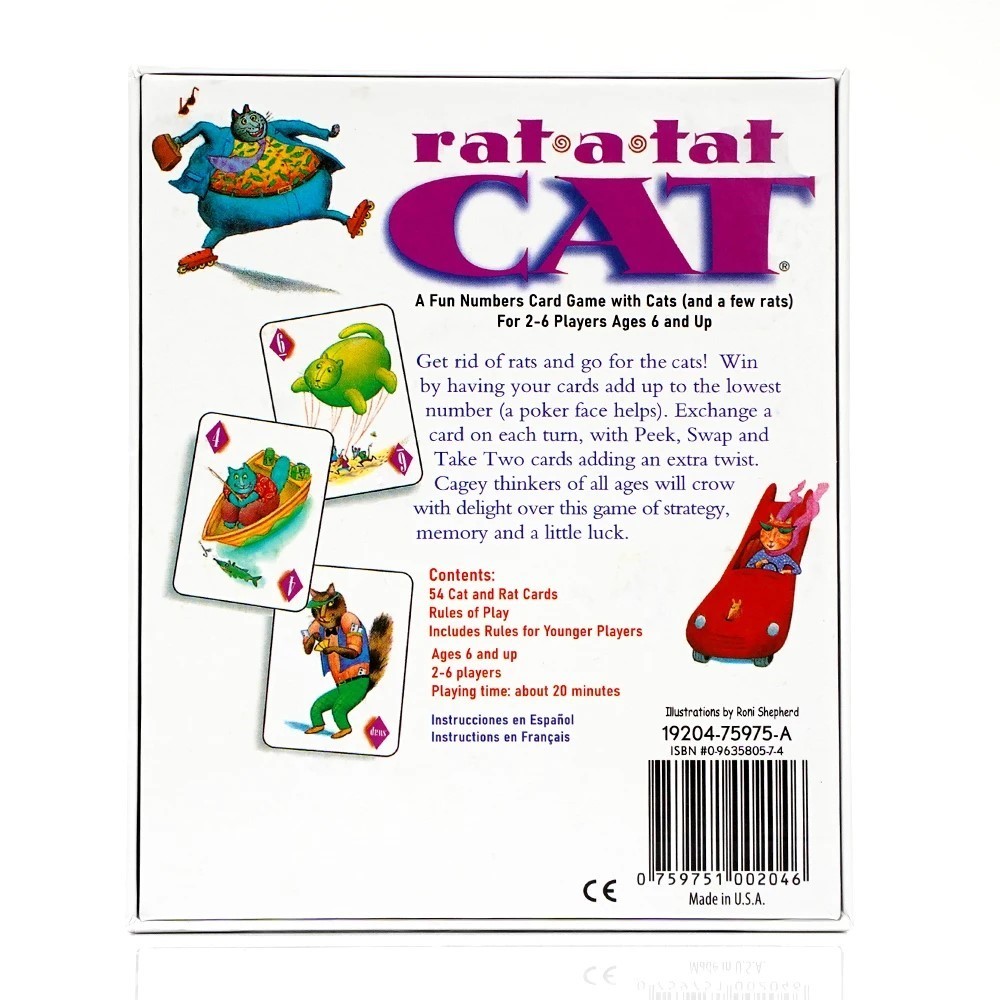 Rat A Tat Cat Fun Numbers Card - Board Game Night ulasan dan harga