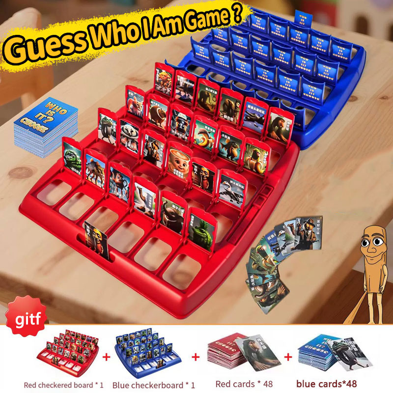 Tung Tung Sahur Tralarero Tral - Board Game Guess Who ulasan dan harga