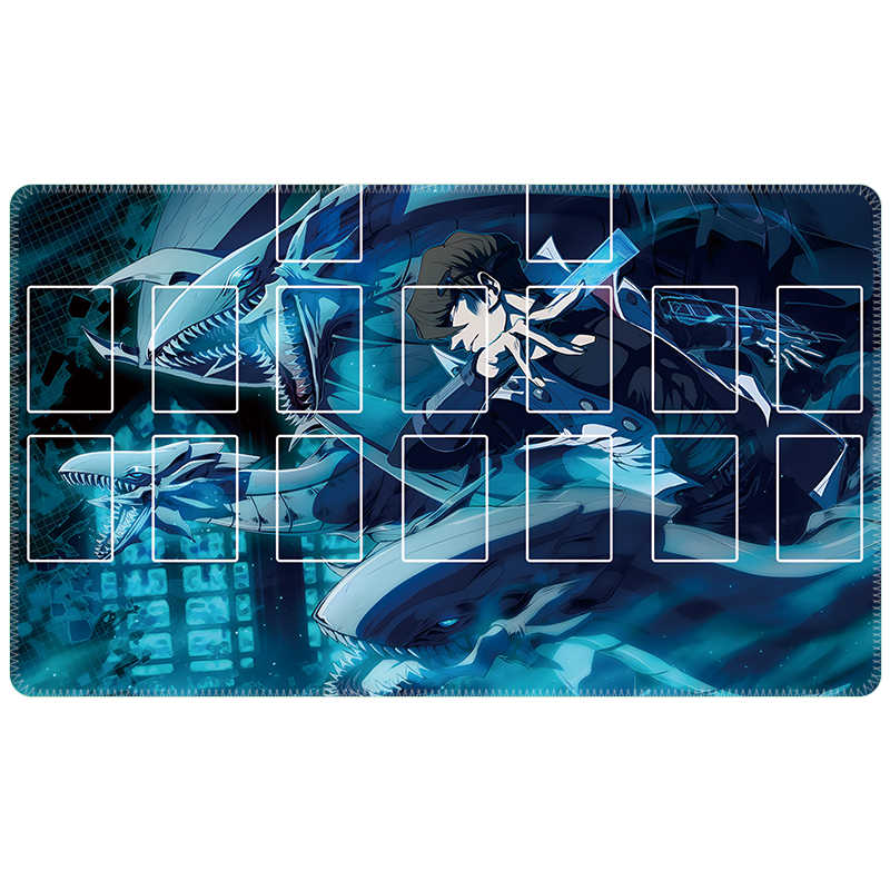 New 600x350mm Blue-Eyes White  - Board Game Yugioh ulasan dan harga