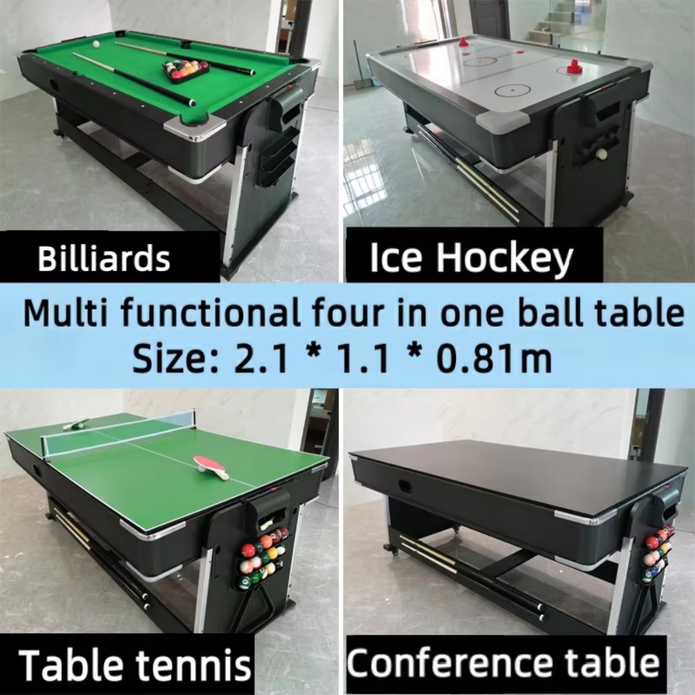 4-in-1 Multifunction Game Tabl - Board Game Cafe ulasan dan harga
