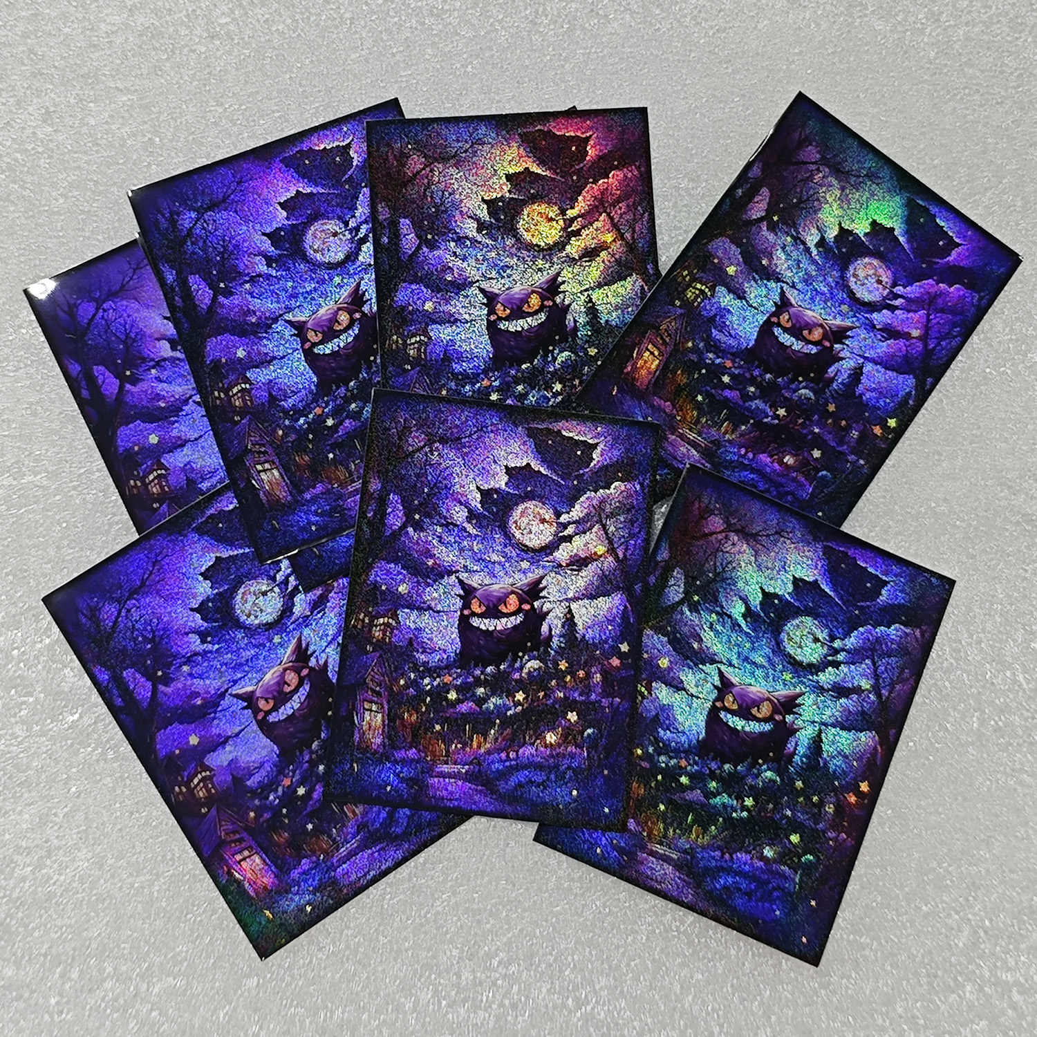 60PCS Anime Pokemon Gengar Car - Board Game Night ulasan dan harga