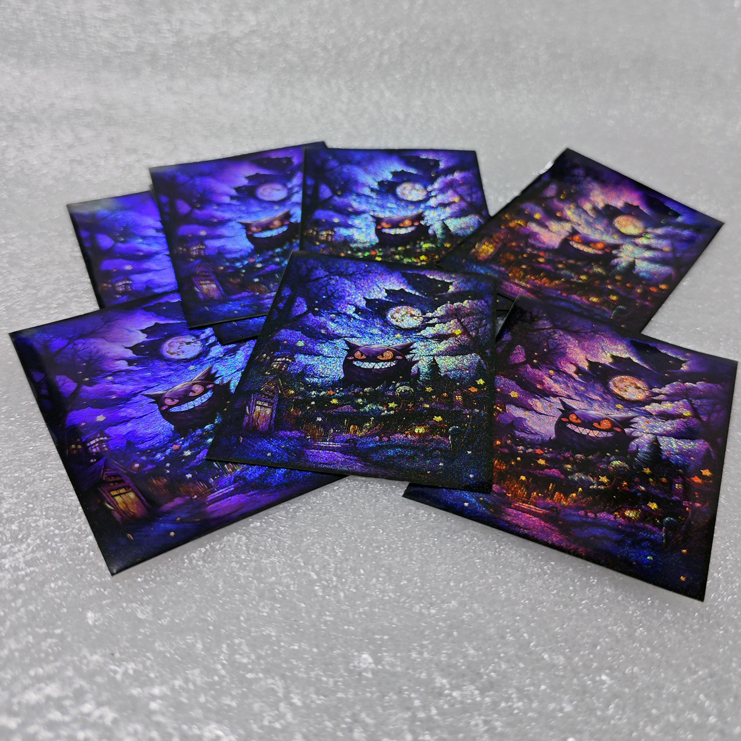 60PCS Anime Pokemon Gengar Car - Board Game Night ulasan dan harga
