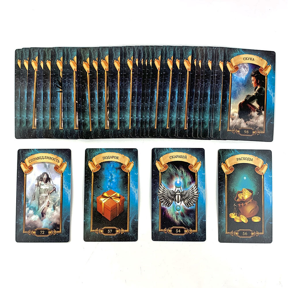 Russian Edition Tarot Cards Pl - Board Game Night ulasan dan harga