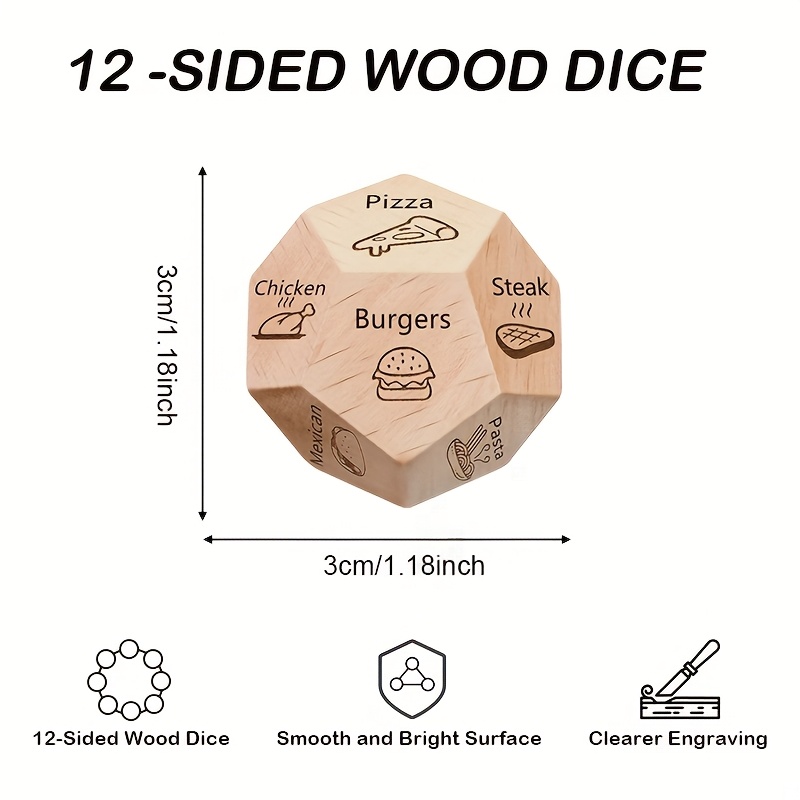 Dining Dice Board Game-12-Side - Board Game Night ulasan dan harga