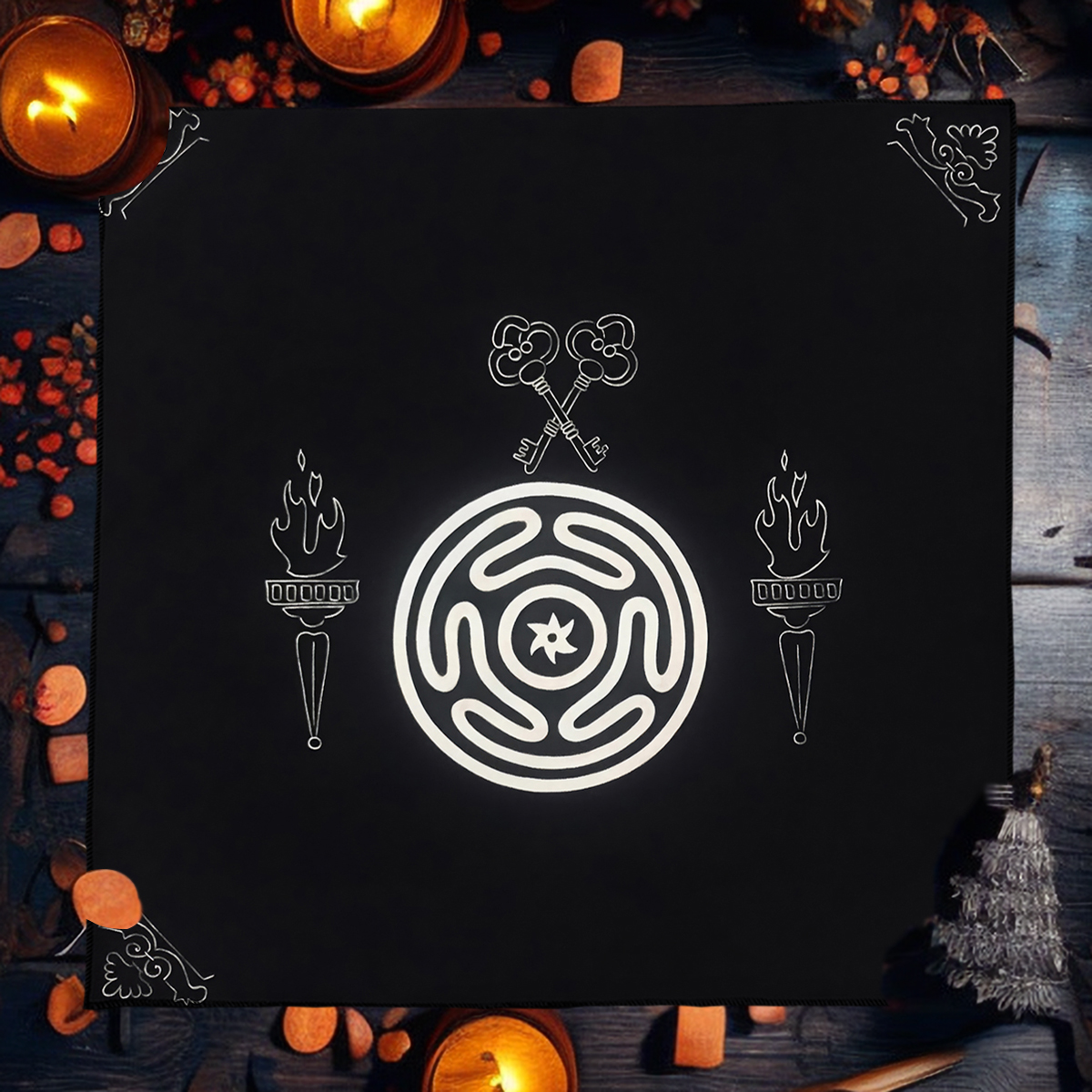 Hecate Goddess Tarot Tableclot - Board Game Maker ulasan dan harga