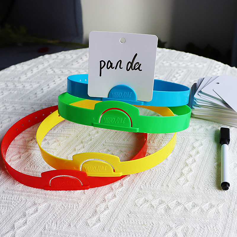 Headband Game Fun Guessing Gam - Board Game Who Is It ulasan dan harga