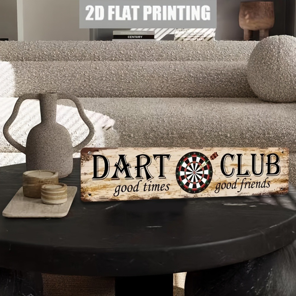 Vintage Darts Club 2D Flat Sla - Board Game Cafe ulasan dan harga