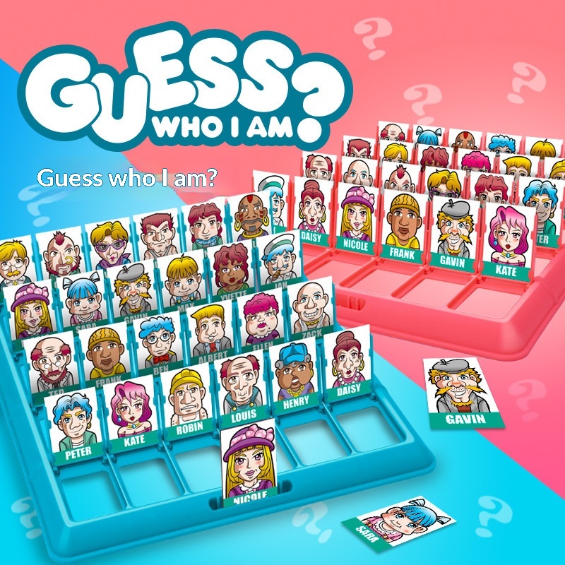 Guess Who I Am Character Guess - Board Game Guess Who ulasan dan harga