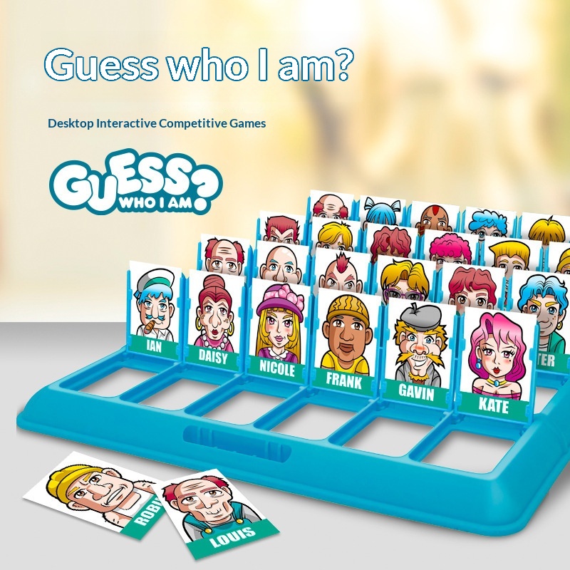 Guess Who I Am Character Guess - Board Game Guess Who ulasan dan harga