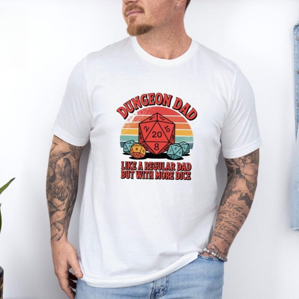 Dungeon Dad Shirt Funny Dungeo - Board Game Night ulasan dan harga